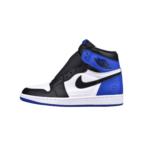 [AIR JORDAN] 에어조던1 X 프라그먼트 716371-040 하이 운동화 B63