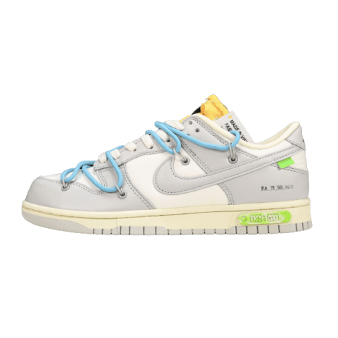 [NIKE] 오프화이트 x 나이키 덩크 로우 더 50 로트 02 The 50 DM1602-115 남녀공용 운동화 B73