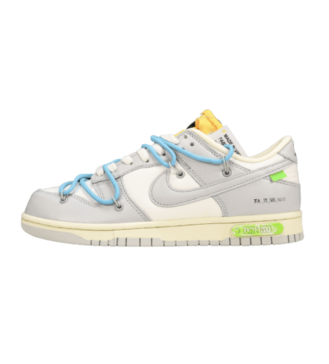 [NIKE] 오프화이트 x 나이키 덩크 로우 더 50 로트 02 The 50 DM1602-115 남녀공용 운동화 B73