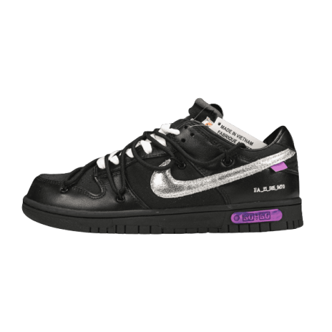 [NIKE] 오프화이트 x 나이키 덩크 로우 더 50 로트 02 The 50 DM1602-001 남녀공용 운동화 B75