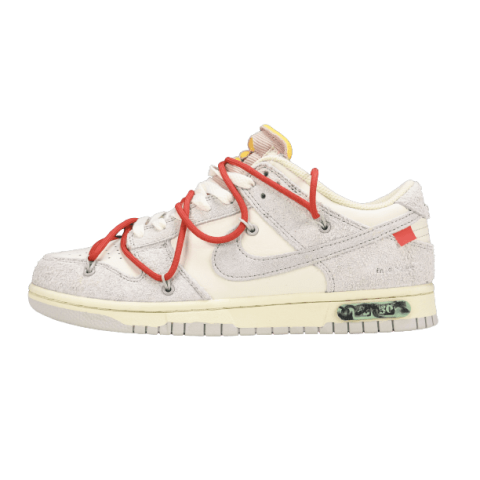 [NIKE] 오프화이트 x 나이키 덩크 로우 더 50 로트 02 The 50 DJ0950-118 남녀공용 운동화 B77