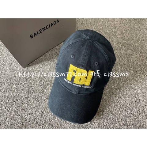 발렌시아가 22 한정판 볼캡 모자 D38
