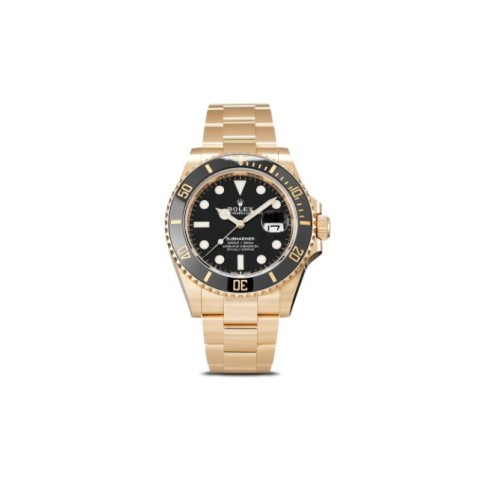 [단독 정품급] 롤렉스 22 한정판 신형 서브마리너 데이트 금통 블랙 41mm Submariner 126618LN 3235 오토매틱 시계 W43