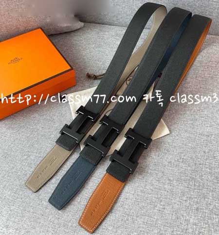 에르메스 22 한정판 3.8cm 벨트 F97