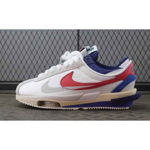 [NIKE] 사카이 x 나이키 코르테즈 4.0 포레스트 검프 DQ0581-100 남녀공용 운동화 B330