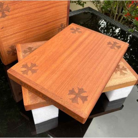 크롬하츠 22 한정판 목각 홈웨어 악세사리 보관용 트레이 I53