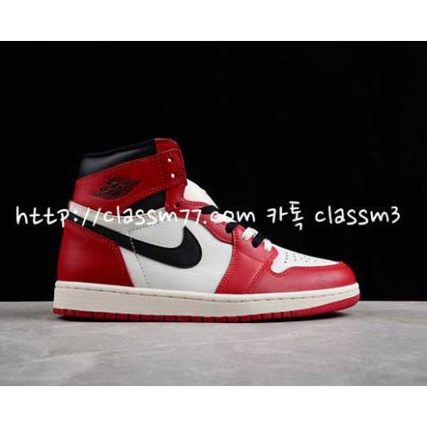 나이키 22 한정판 Chicago Reimagined AJ1 DZ5485-612 하이 운동화 B557