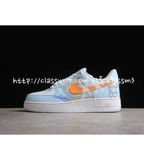 나이키 22 한정판 Air Force 1 CW2288-669 남여공용 신발 B563