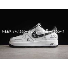 나이키 x 루이비통 22 한정판 Air Force 1 BS8805-602 남여공용 신발 B584