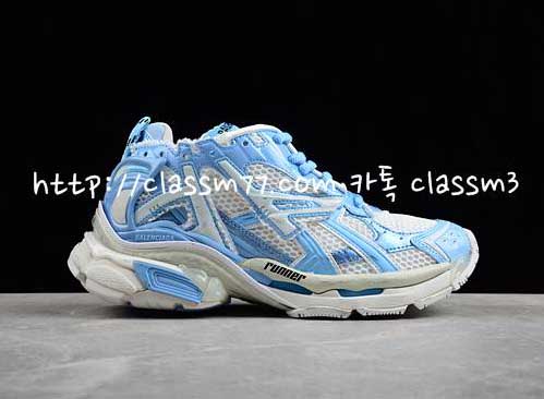 발렌시아가 22 한정판 Runner Kith Four.Color 7.0 21ss W3RB29744 남여공용 운동화 B614