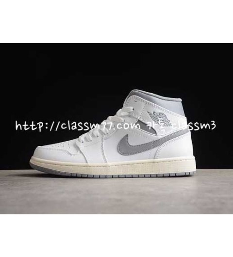 나이키 22 한정판 Air Jordan 1 Mid 554724-135 남여공용 하이 신발 B625