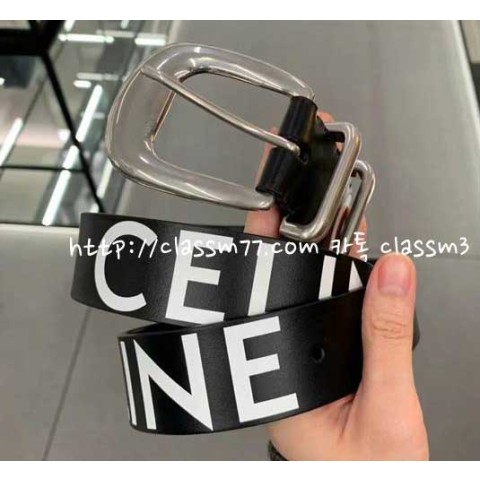 셀린느 22 한정판 60689 3.5cm 남여공용 벨트 F225