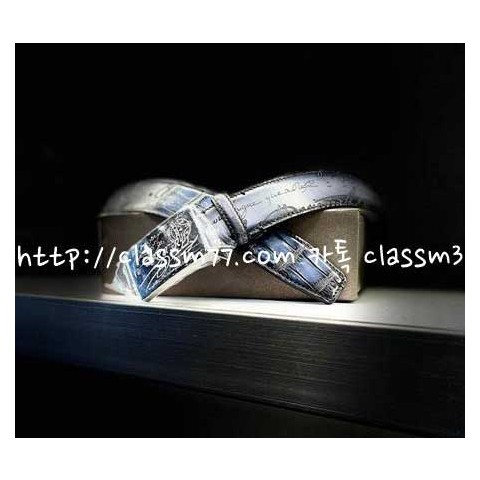 [정품동일가죽] 벨루티 22 한정판 LL11 소가죽 카프스킨 벨트 F228