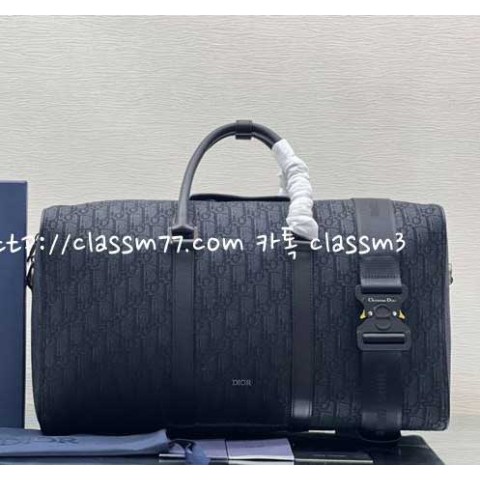 디올 22 한정판 Lingot 1ADDU115（23801） 소가죽 카프스킨 여행 가방 C450