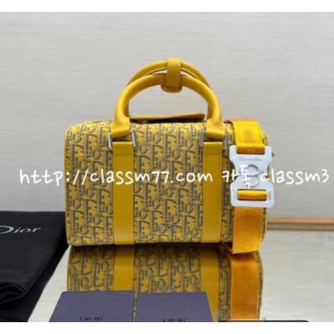 디올 22 한정판 Lingot 소가죽 카프스킨 가방 C452