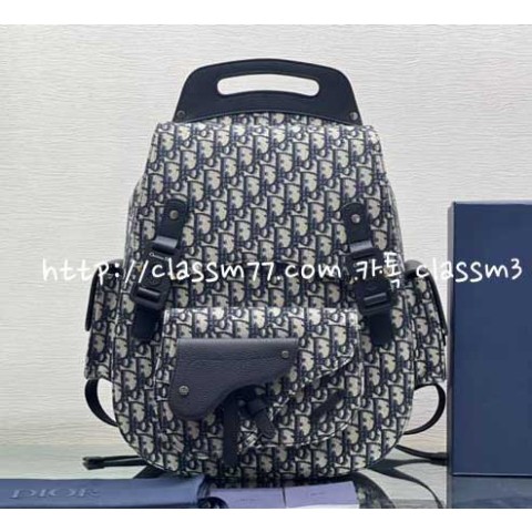디올 22 한정판 Gallop 1ADBA164 소가죽 카프스킨 백팩 C471