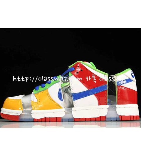 나이키 x eBay 22 한정판 SB Dunk Low FD8777-100 남여공용 신발 B775