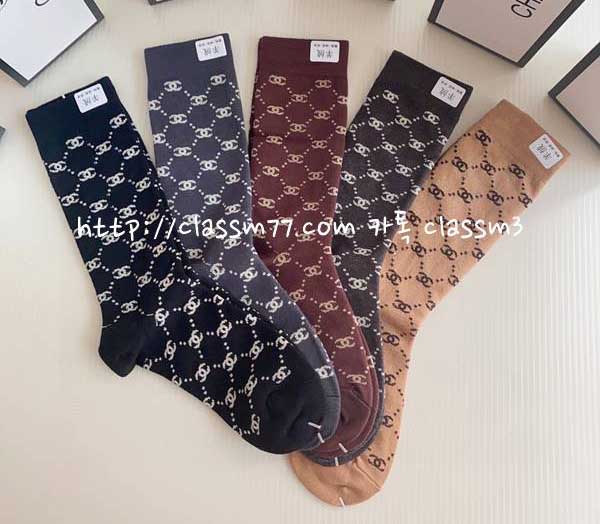 샤넬 22 한정판 787988 5종 세트 양말 I83