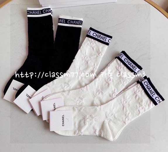 샤넬 22 한정판 764924 5종 세트 양말 I86