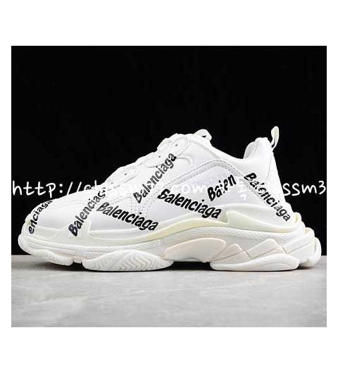 발렌시아가 22 한정판 Triple S Sneaker 남여공용 운동화 B806