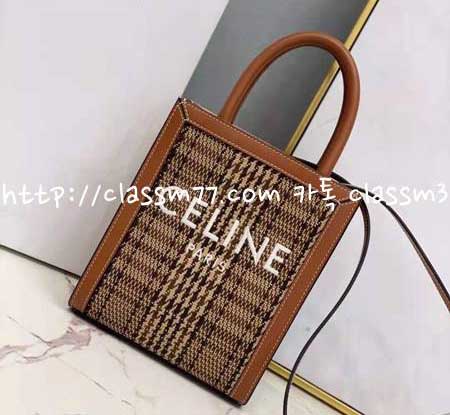 셀린느 23 한정판 Cabas Triomphe CL193302 CL194372 소가죽 카프스킨 크로스백 가방 C642