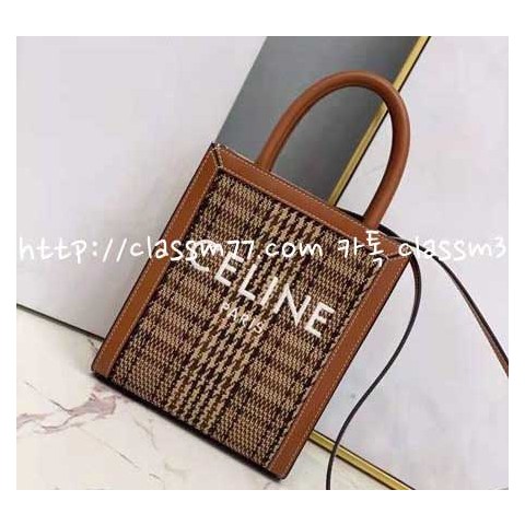 셀린느 23 한정판 Cabas Triomphe CL193302 CL194372 소가죽 카프스킨 크로스백 가방 C642