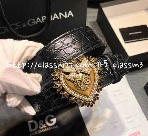 돌체앤가바나 23 한정판 4cm 벨트 F233