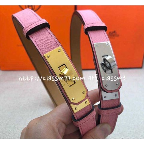 에르메스 23 한정판 1.8cm kelly 소가죽 카프스킨 벨트 F246