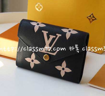 루이비통 23 한정판 M80968 M80086 Victorine 반지갑 E100