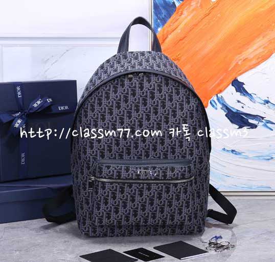 디올 23 한정판 Oblique 93328 남여공용 백팩 C678