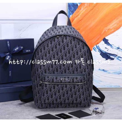 디올 23 한정판 Oblique 93328 남여공용 백팩 C678