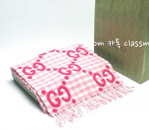 구찌 23 한정판 10AA 양털 목도리 D443