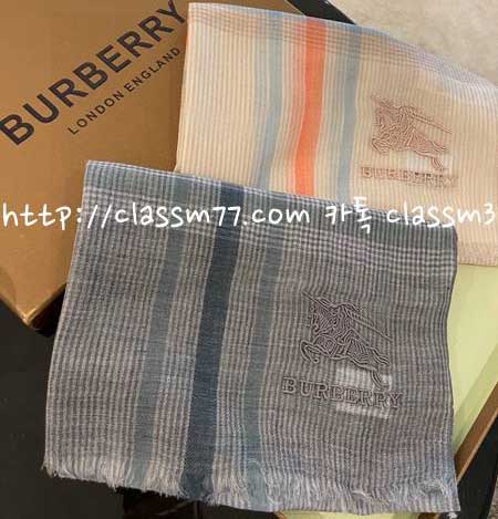 버버리 23 한정판 여성 양털 목도리 D469