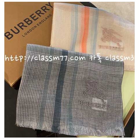 버버리 23 한정판 여성 양털 목도리 D469