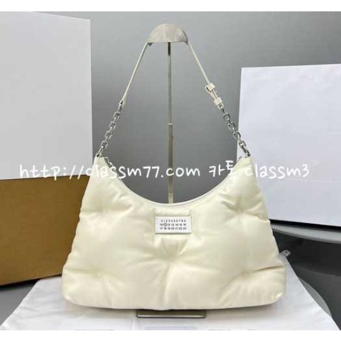 마르지엘라 23 한정판 Hobo 3359 양가죽 램스킨 가방 C728
