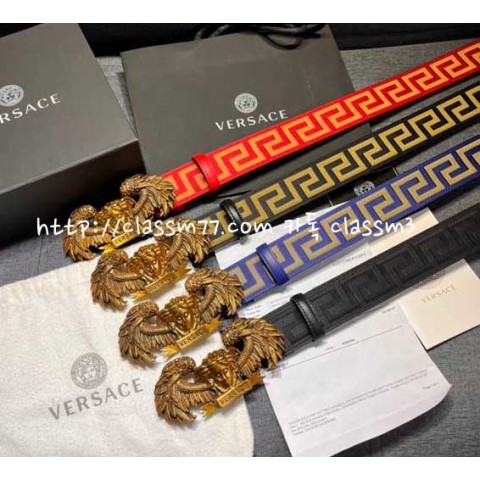 베르사체 23 한정판 4cm 벨트 F257