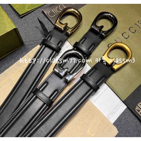 구찌 23 한정판 4cm 벨트 F258
