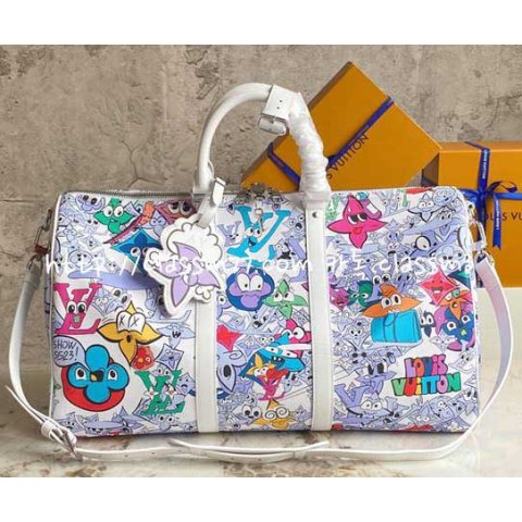 루이비통 23 한정판 Keepall Bandouliere 50 M21863 여행 가방C742