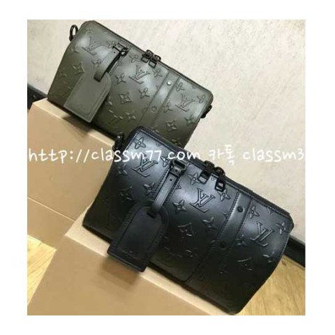 루이비통 23 한정판 City Keepall M57955 소가죽 카프스킨 가방 C785