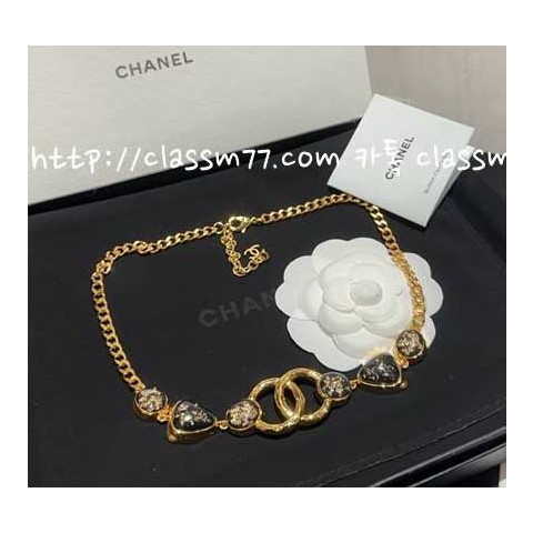 샤넬 23 한정판 쵸커 목걸이 D521