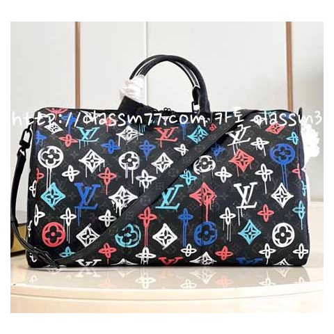 루이비통 23 한정판 Keepall Bandouliere 50 M21384 여행 가방 C803