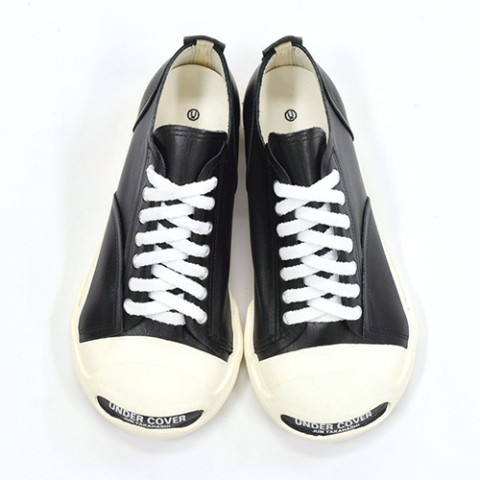 언더커버 X SILLY THING 23 한정판  잭퍼셀 레더 스니커즈 신발 B839