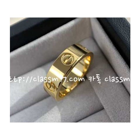 까르띠에 23 한정판 LOVE 남여공용 반지 D550