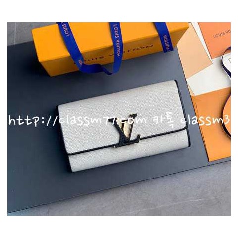 루이비통 23 한정판 Taurillon M81305 장지갑 E124