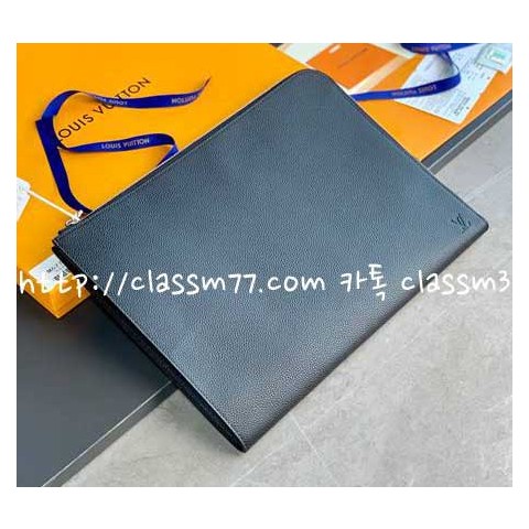 루이비통 23 한정판 Pochette Jour M67768 소가죽 카프스킨 클러치백 가방 C834