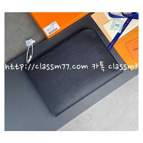루이비통 23 한정판 Pochette Jour N60113 M64153 소가죽 카프스킨 클러치백 가방 C835