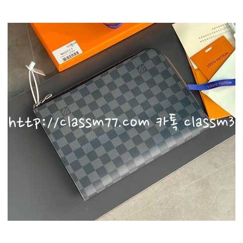루이비통 23 한정판 Pochette Jour N60113 M64437 클러치백 가방 C840