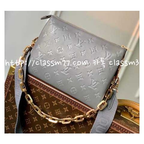 루이비통 23 한정판 Coussin M57791 양가죽 램스킨 크로스백 가방 C878