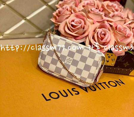 루이비통 23 한정판 Mini Pochette Accessories N58009 클러치백 가방 C902