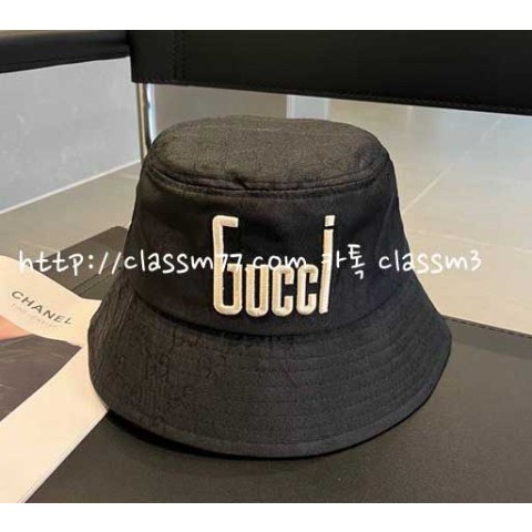 구찌 23 한정판 남여공용 버킷햇 모자 D556